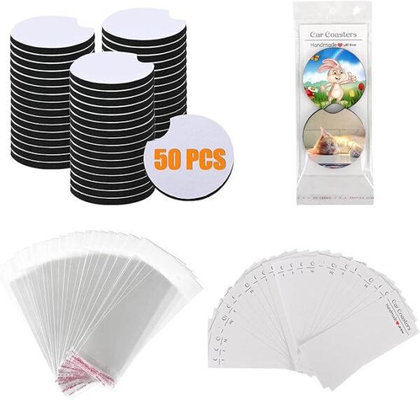 Coasters with Packaging